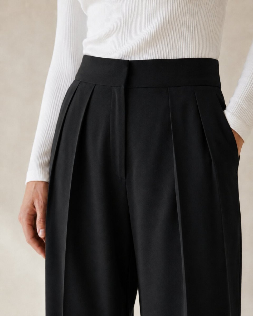 Aria | Pleated Trousers
