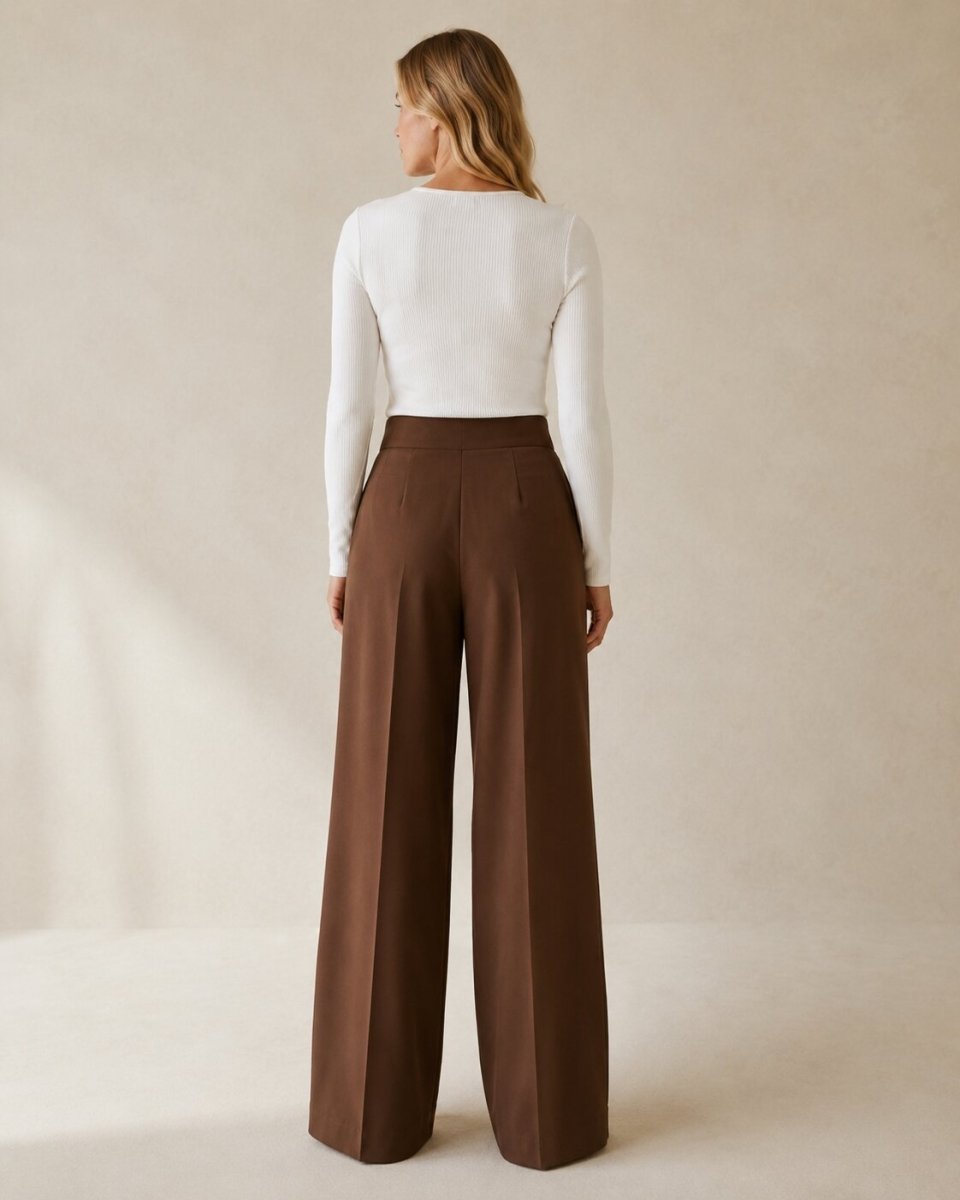 Aria | Pleated Trousers