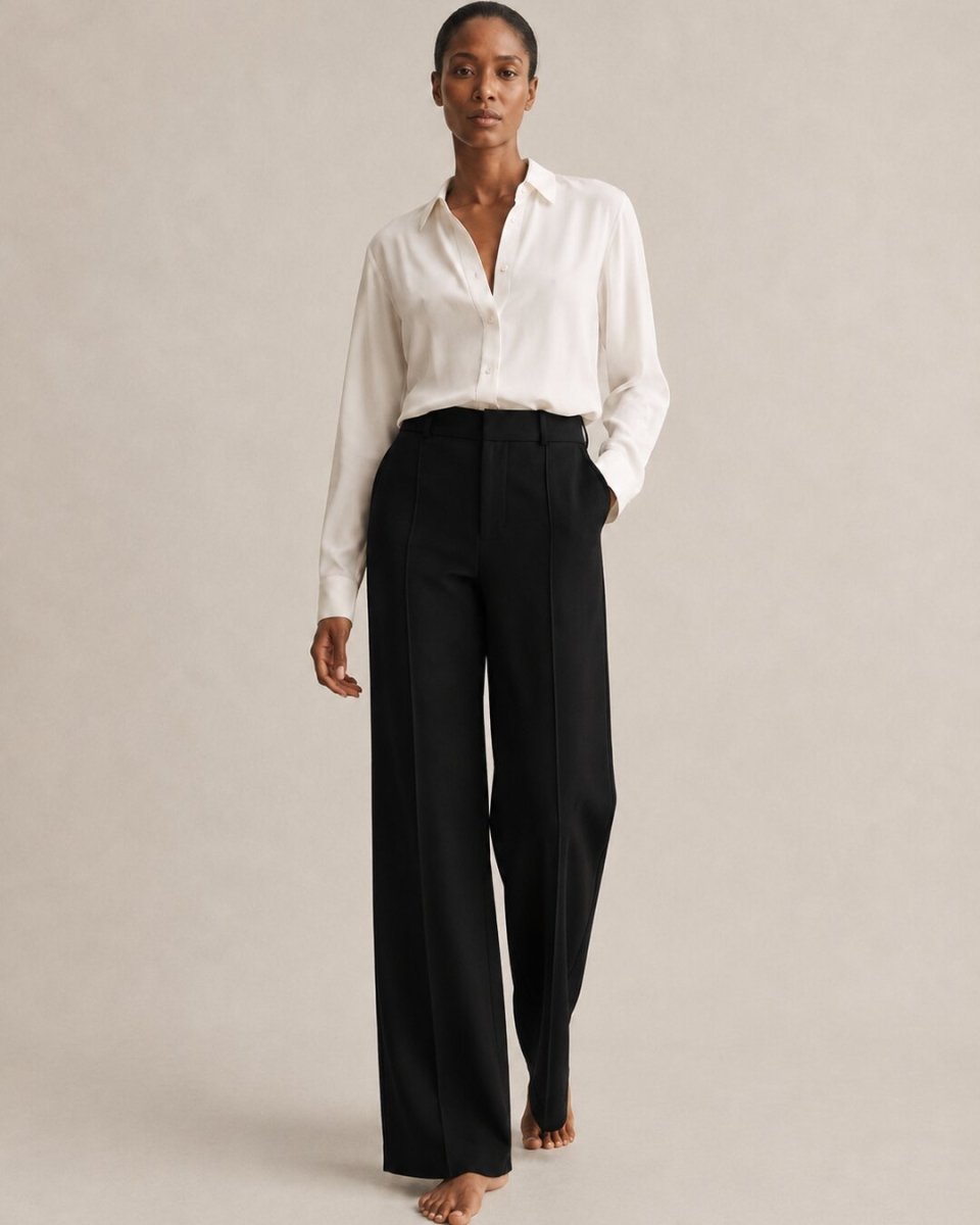 Haven | Flowing Wide-Leg Trousers