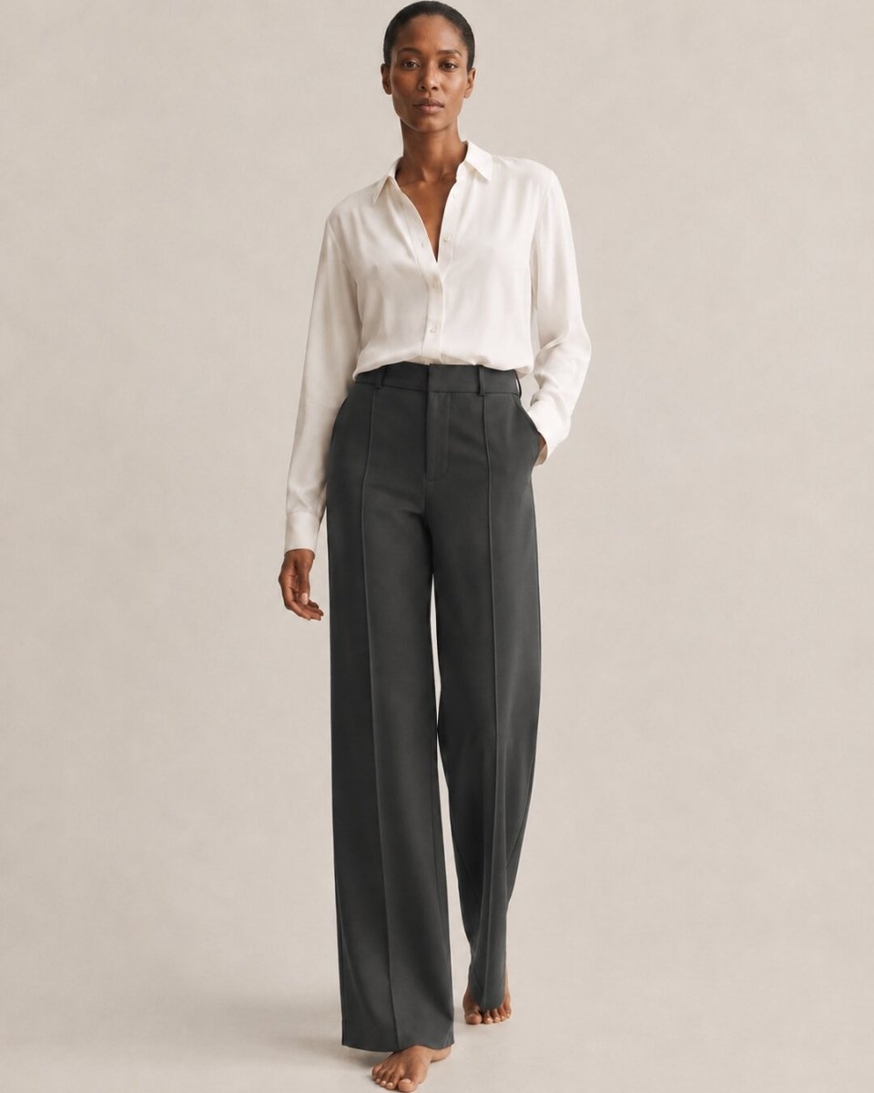 Haven | Flowing Wide-Leg Trousers