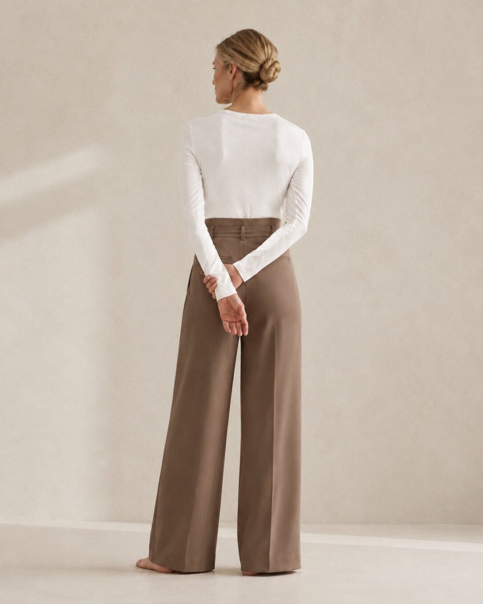 Sofia | Belted Trousers