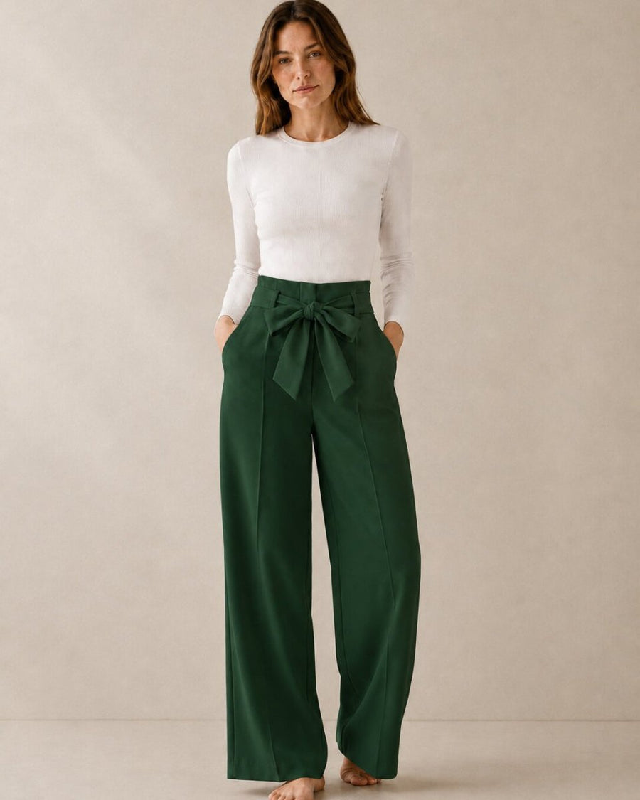 Sofia | Belted Trousers