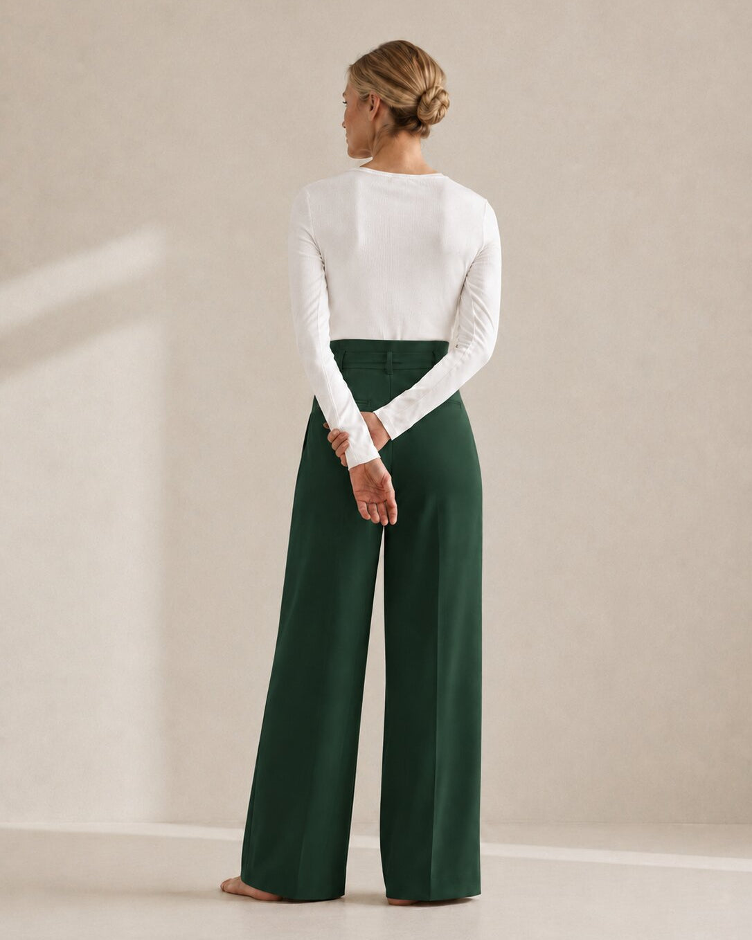 Sofia | Belted Trousers
