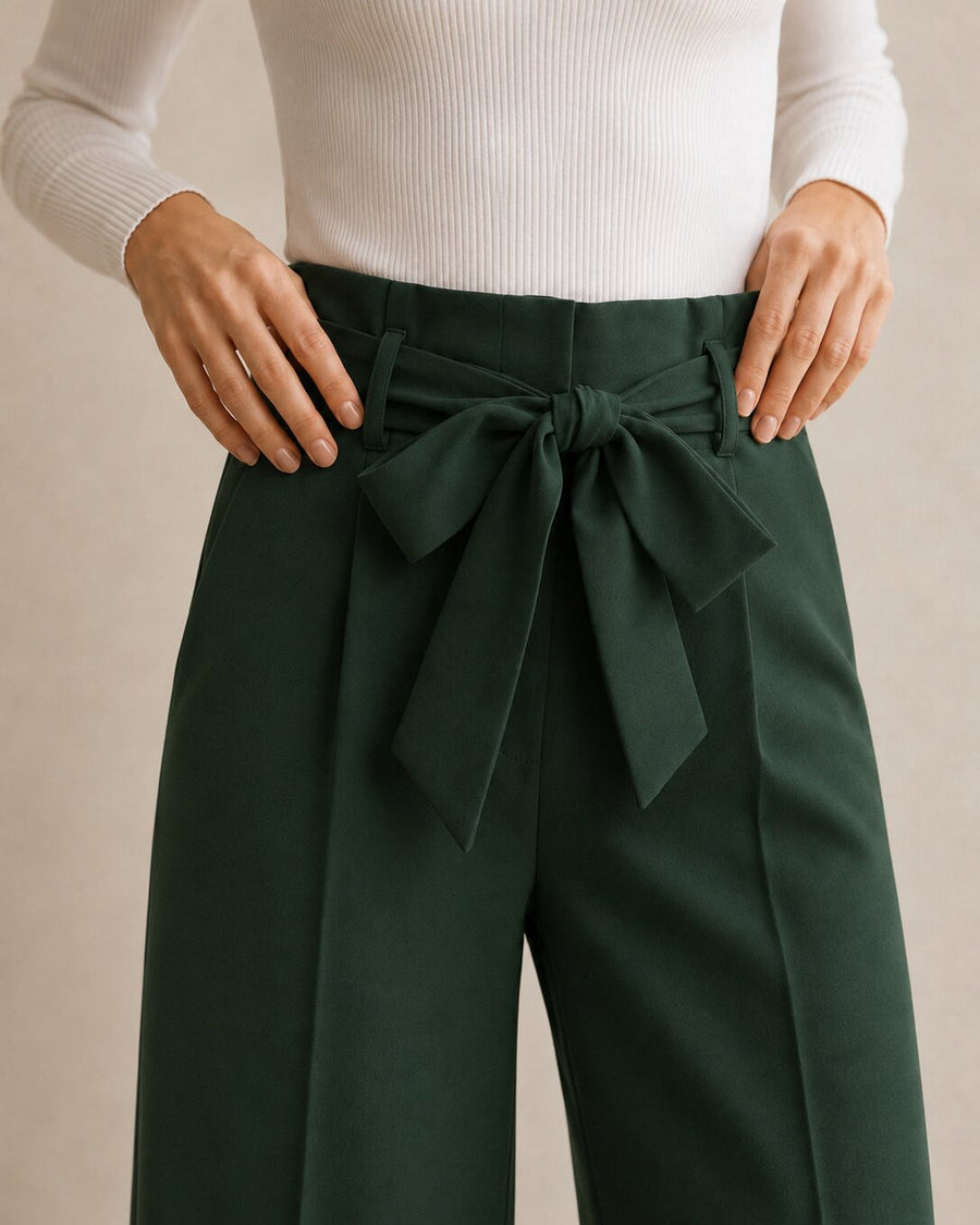 Sofia | Belted Trousers