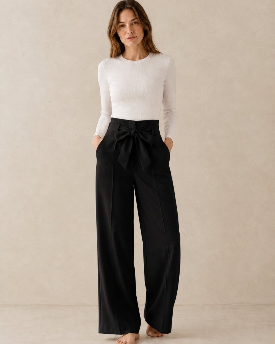 Sofia | Belted Trousers