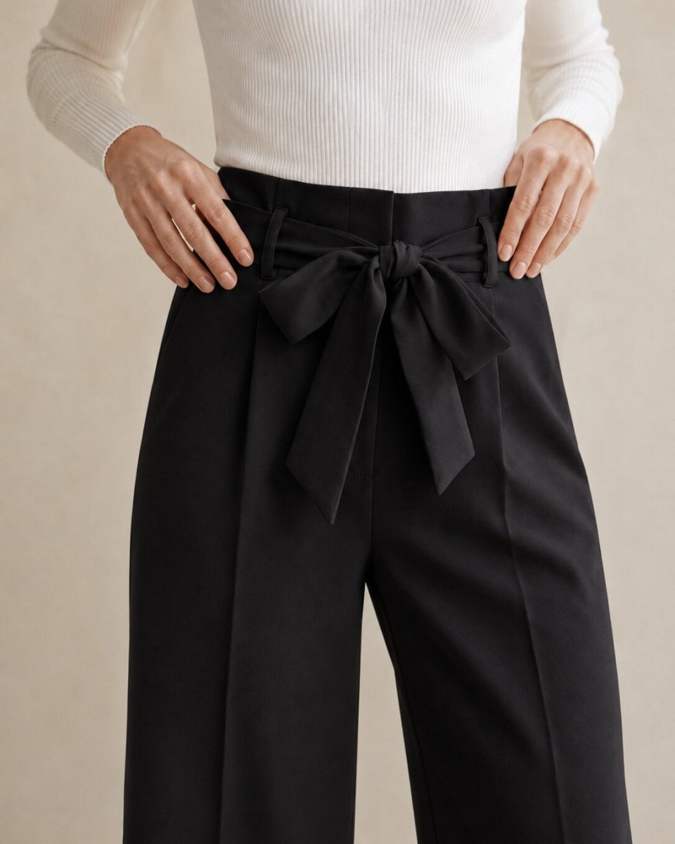 Sofia | Belted Trousers