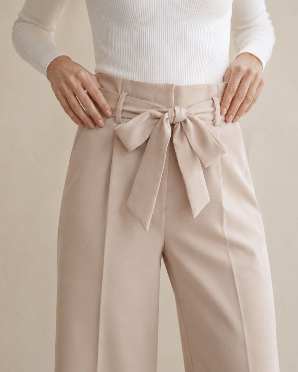 Sofia | Belted Trousers
