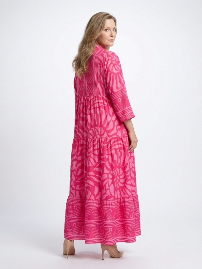 Marielle | Buttoned Midi Dress